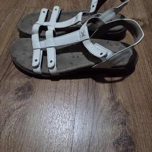 White Strappy Sandals